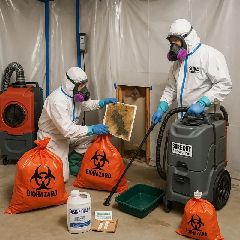 Contaminated Water Handling Protocols process in Bloomingdale, TN