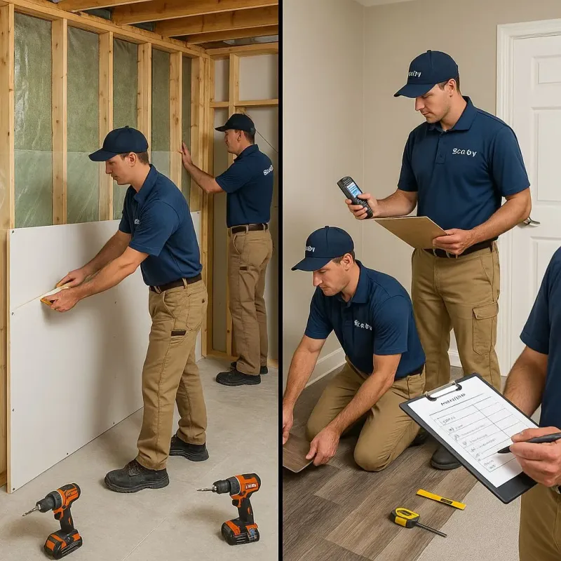 Repairs and Reconstruction process in Bloomingdale, TN