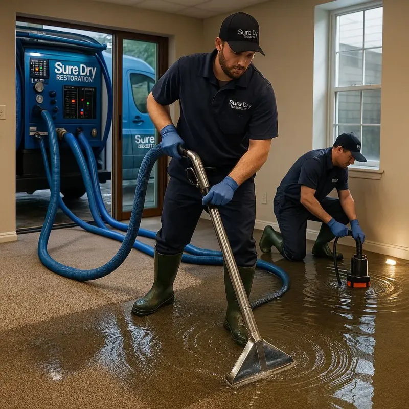 Water Extraction and Removal process in Bloomingdale, TN